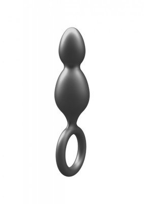 ToyJoy Buttocks The Plugger 2-Balls Metallic Silicone Plug