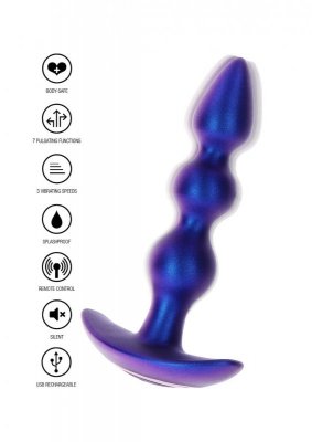 ToyJoy Buttocks The Bold Beaded Vibrating Anal Plug