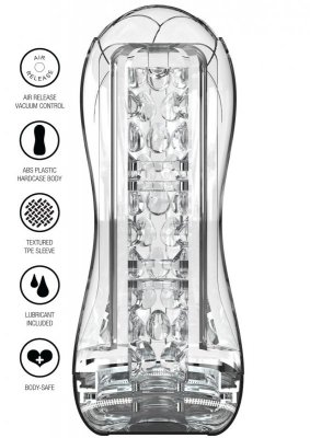 Big Clear Blast Vacuum Stroker