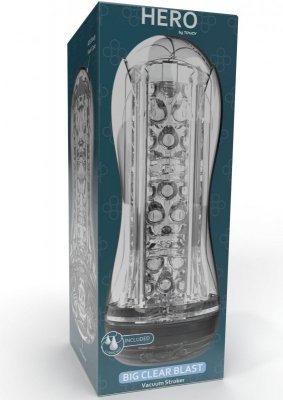 Big Clear Blast Vacuum Stroker