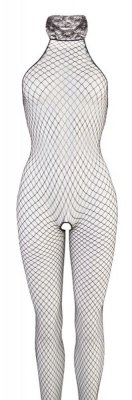SIATECZKOWY SEKSOWNY KOMBINEZON BODYSTOCKING S/M