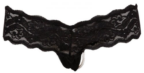 Stringi  czarne S