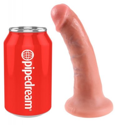Dildo z przyssawką 17 cm King Cock