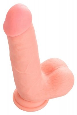Dildo silikonowe medyczne z przyssawką 20 cm