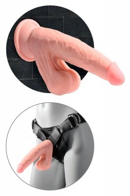 Dildo Triple Density 3D z przyssawką 15,2 cm King Cock