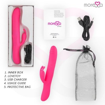 MORESSA - SOMER PREMIUM VIBRATOR WITH MULTIPLE ROTATION