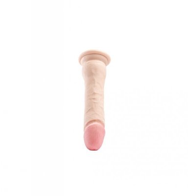 Simple Pleasure dildo cyberskóra kolor cielisty 20,5 cm