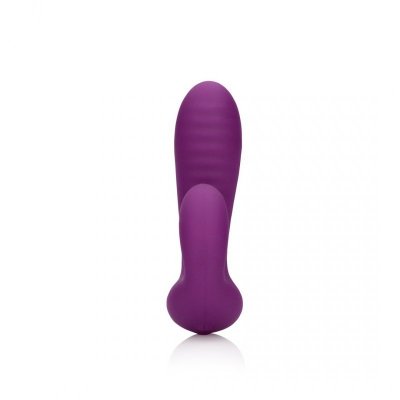 Ultra Soft Silicone G-Spot Vibrator - Orchidee Purple