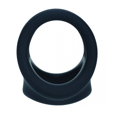 Silicone Cock and Ball Harness - Black