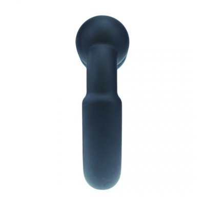 Metal and Silicone Cockring - Black