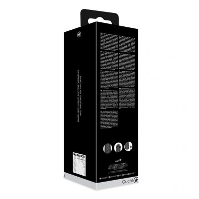 Hand Held Liquid Silicone Vibrating and Thrusting Sex Machine - Black