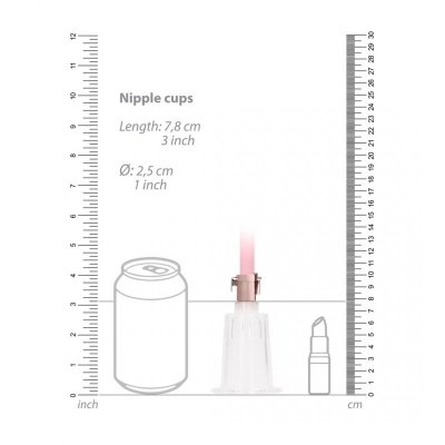 Clitoral  Nipple Pump Set Medium - Large