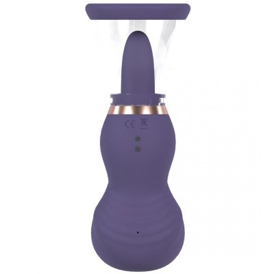 Sensual - Rechargeable Vulva and Breast Pump - Purple