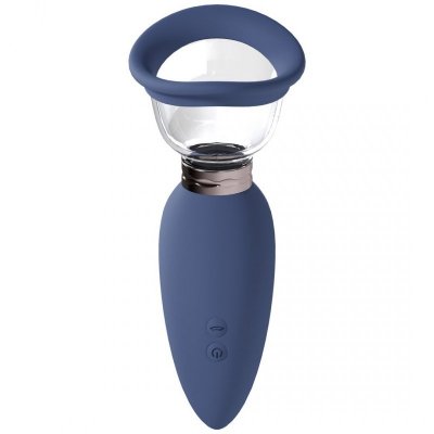 Arousing - Rechargeable Vulva and Breast Pump - Blue
