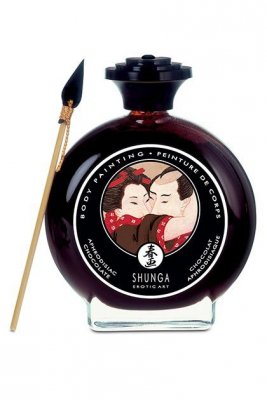Shunga chocolate body paint