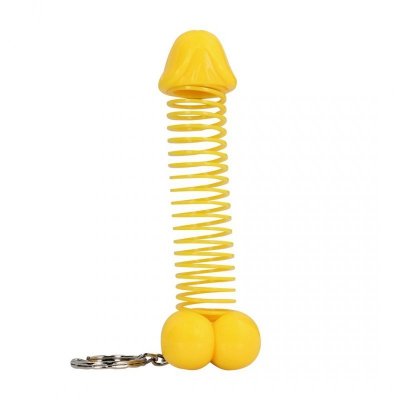 Super Dicky - Keychain - Yellow