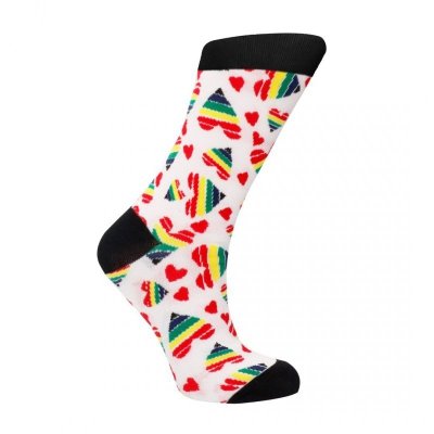Happy Hearts Socks - US Size 2-7,5 / EU Size 36-41