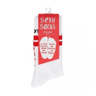 Dirty Mind Socks - US Size 2-7,5 / EU Size 36-41