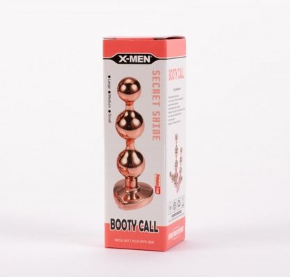 Korek analny Secret Shine Booty Call 10cm X-MEN