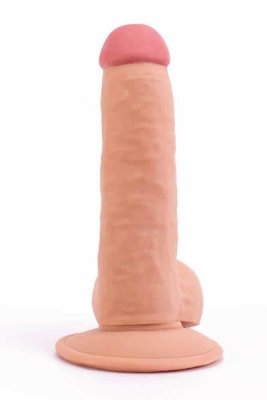 GRUBE DILDO PENIS WIELKIE JĄDRA MOCNA PRZYSSAWKA