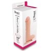 Realistyczne dildo o dużej grubości z przyssawką - 25 cm