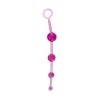 Kulki analne sonda stymulator odbytu fioletowy 20 cm
