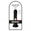 Dildo z przyssawką bez jąder małe 14 cm