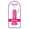 Krótkie realistyczne dildo z przyssawką 15 cm 