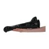 Gigantyczne czarne dildo na przyssawce penetrator pochwy 40 cm