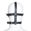 Mocna maska na oczy z kneblem Sado-Maso Harness