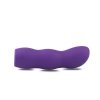 Regulowany strapon dildo na pasku penetrator fioletowy 10,5 cm