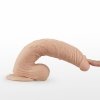Giętkie wibrujące dildo na przyssawce 24 cm
