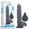 Dildo z wytryskiem Squirt Extreme Dildo - Black 25cm