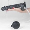 Dildo z wytryskiem Squirt Extreme Dildo - Black 27cm