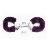 Kajdanki z futerkiem Fetish Pleasure Fluffy Handcuffs Purple