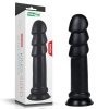 Duże grube dildo analne z wypustkami na przyssawce 31 cm