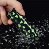 Rechargeable glow-in-the-dark music massager