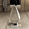 Flawless clear anal plug 4.5''
