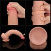 Dildo King size z ruchomą skórą Dual Layer Dong 34cm