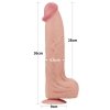 Dildo King size z ruchomą skórą Dual Layer Dong 35cm