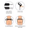 Vibrating easy strapon set 7.5''