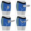 Bokserki strapon weetlook Chic Strap-On (28 - 31 inch waist) niebieskie