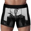Bokserki strapon weetlook Chic Strap-On (40 - 43 inch waist) czarne