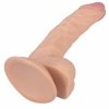 Realistyczne dildo z jądrami przyssawka 18,5 cm