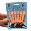 Świeczki party penis candles 6pcs pack flesh