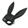 Maska króliczka bunny mask black