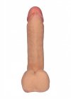Realistyczny wibrator sztuczny penis z pilotem 17,8 cm