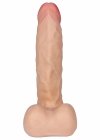 Naturalne dildo rotacyjne na przyssawce 20 cm