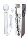 Stymulator magic massager wand cable 110-240v white 10 function