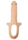 Proteza hollow strap-on super hero